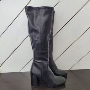 NEW Steve Madden Lizah Womens 6M Tall Black Riding Boots/ 7CT